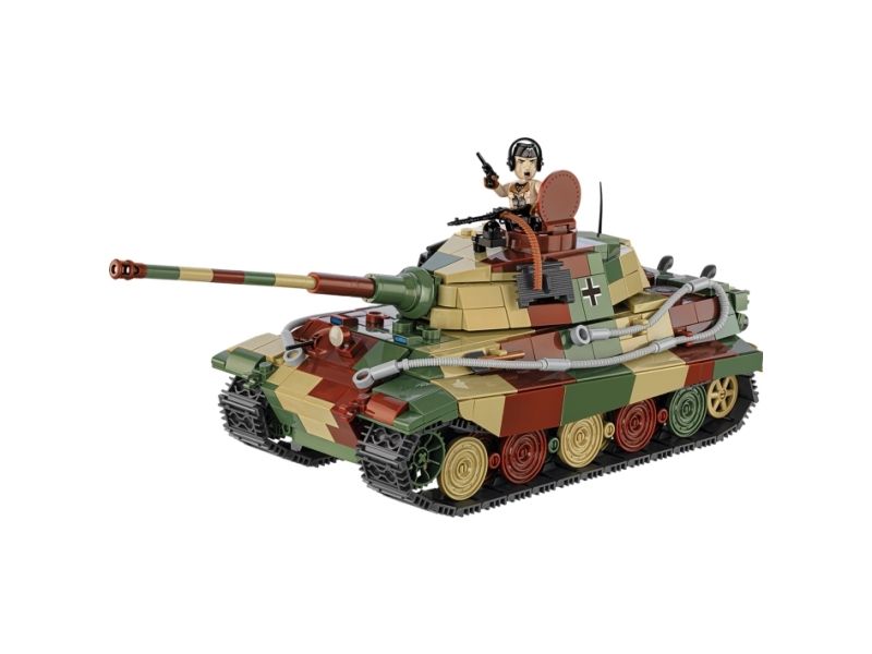 Cobi Panzer VI Tiger II Tysk Tung Modeltank (Anden Verdenskrig)