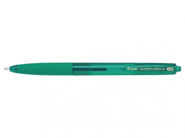 Pilot Super Grip G Retractable, Nachfüllbar, Grün