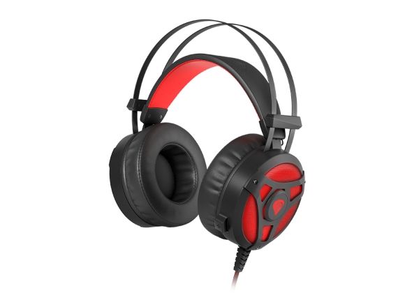GENESIS Neon 360, Ledningsført, Spil, 20 - 20000 Hz, 390 g, Headset, Sort, Rød