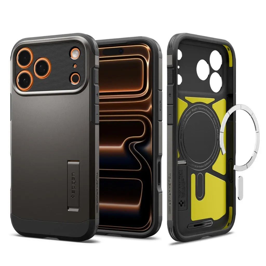 Spigen Tough Armor &Quott&Quot Magsafe Gehäuse Für Apple Iphone 17 Pro - Grau
