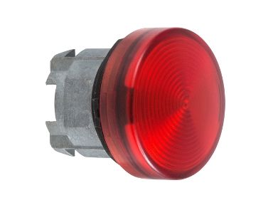 Schneider Electric Zb4bv04 Frontelement Til Lysalarm (Ø) 22 Mm Rød, Krom 1 Stk