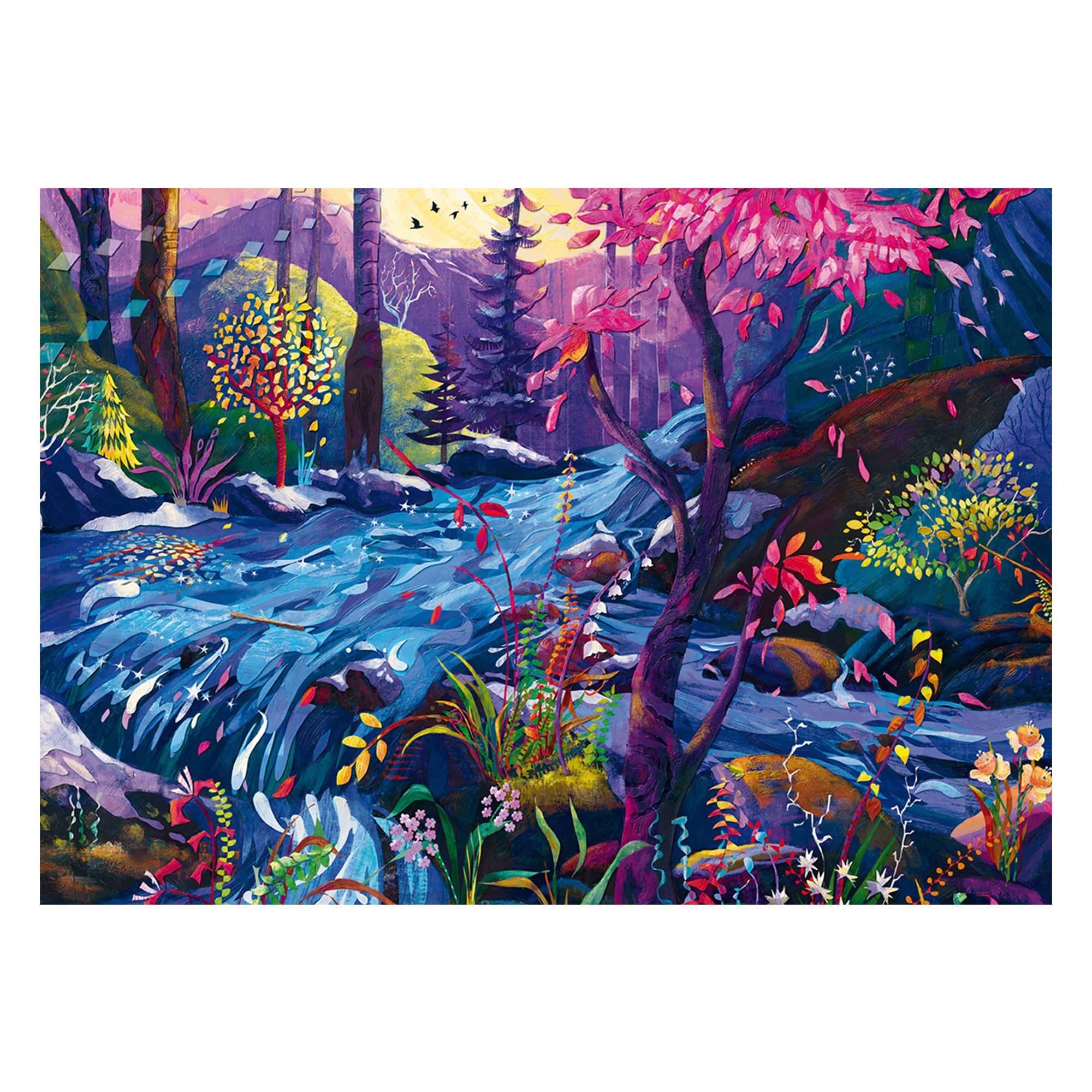 Schmidt Spiele 58641 Redina Tili Fluss Der Träume Puzzle, 1.000 Teile, 1000 Stück(E), Landschaft, 12 Jahr(E)
