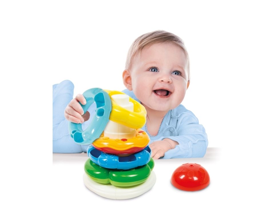 Clementoni Baby Stack 'N' Play - Stacking Rings