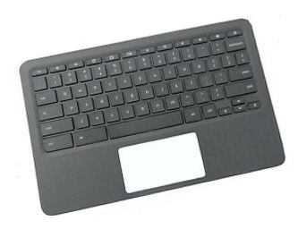 Hp L92224-031, Gehäuse-Unterteil+Tastatur, Uk Englisch, Hp, Chromebook 11A G6
