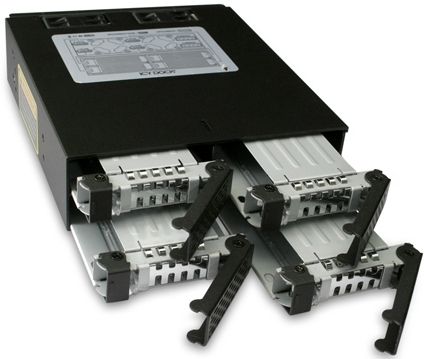 Icy Dock Backplane Sas/Sata 2,5'' Icy Dock Mb994sp-4S,Black,4-In-1