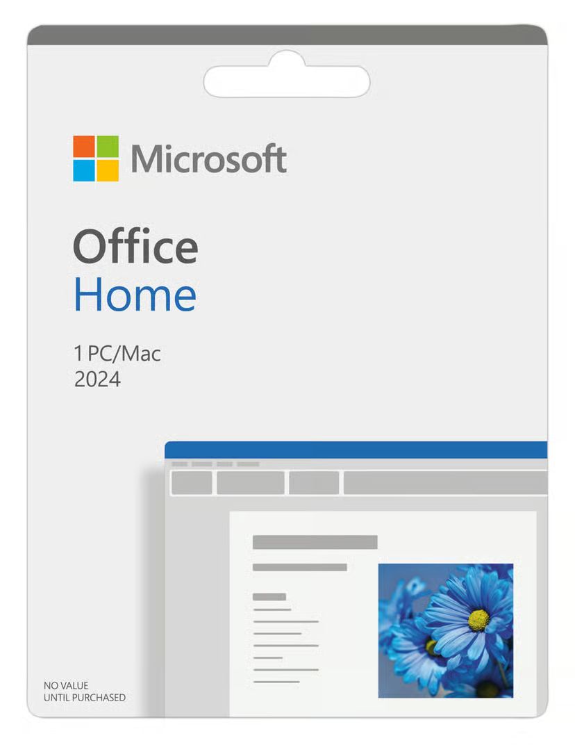 Microsoft Office Home and Student 2024 - Bokspakke - 1 PC/Mac - mediefri - Win, Mac - Dansk - Eurozone