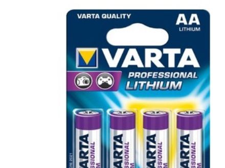 Varta Varta Professional Lithium batteri - AA, 4 pk. 6106301404 Modsvarer: N/A