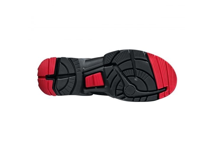 Uvex 85162, Unisex, Erwachsener, Sicherheitsschuhe, Schwarz, Rot, Esd, S3, Src, Speed-Schnürsenkel