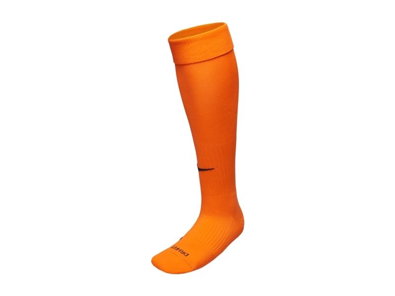 Nike Classic II, Knæsokker, Orange, Voksen, Unisex, XS, Nylon, Polyester, Elastan