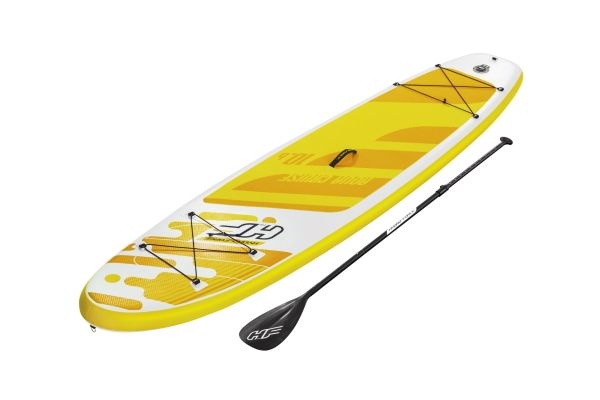 Bestway 65348, Stehpaddelbrett (Sup), Mehrfarbig, 110 Kg, Vollfarben-Box, Attention!No Protection Against Drowning! Swimmers Only!, 3200 Mm
