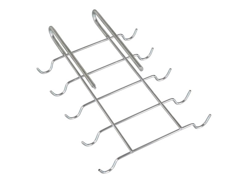 Wenko Cupboard Fitting Cup Holder, Krog, Metallic, Metal, 280 Mm, 220 Mm, 50 Mm