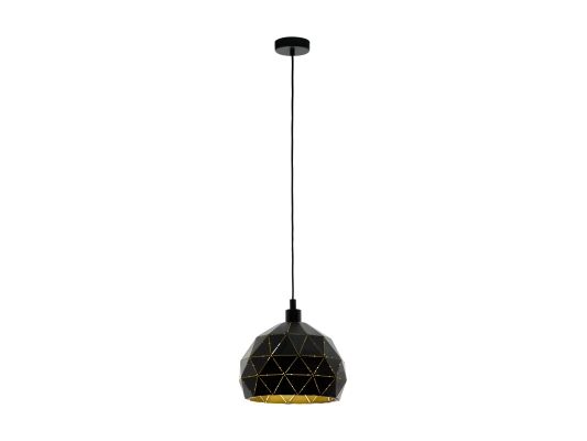 Eglo Roccaforte Pendel Ø400 Sort/Guld