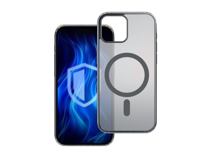 3Mk Frosty Mag Apple Iphone 15 Tasche Schwarz