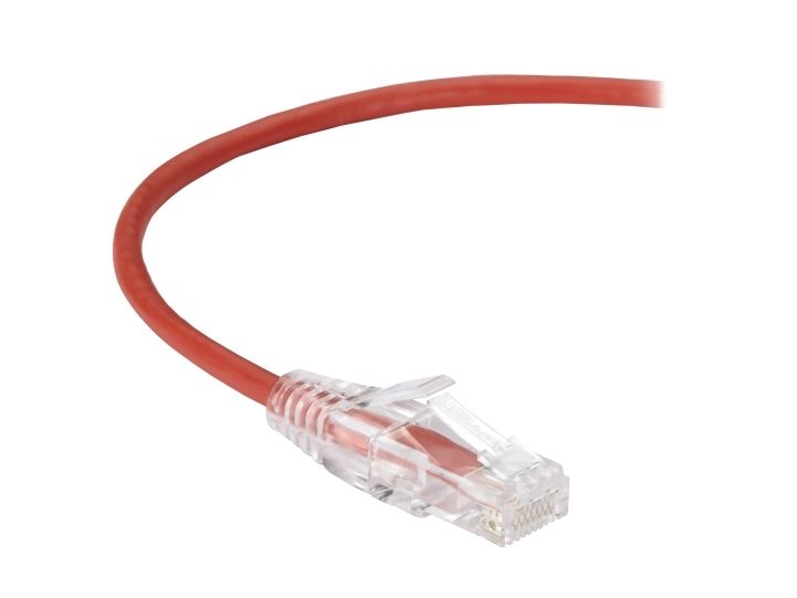 Black Box Cat6 3M, 3 M, Cat6, U/Utp (Utp), Rj-45, Rj-45, Rød