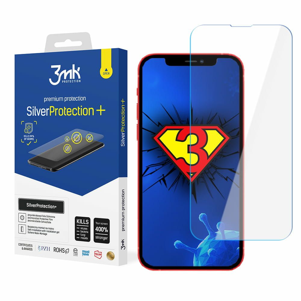 3Mk Silver Protection+ Iphone 13 Mini Antibakterielle Player Bildschirmfolie