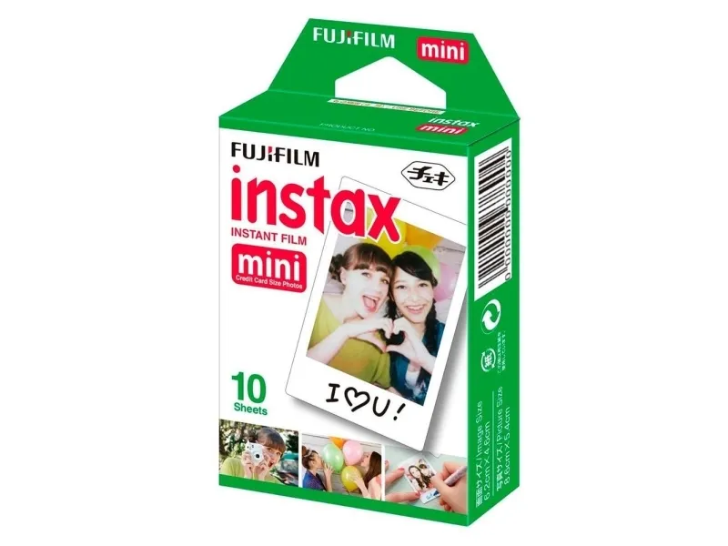 Fujifilm Instax Mini - Färgfilm för snabbframkallning - instax mini - ISO 800 - 10 exponeringar | Foto och video - Foto- & videotillbehör - Övriga | GameStuff