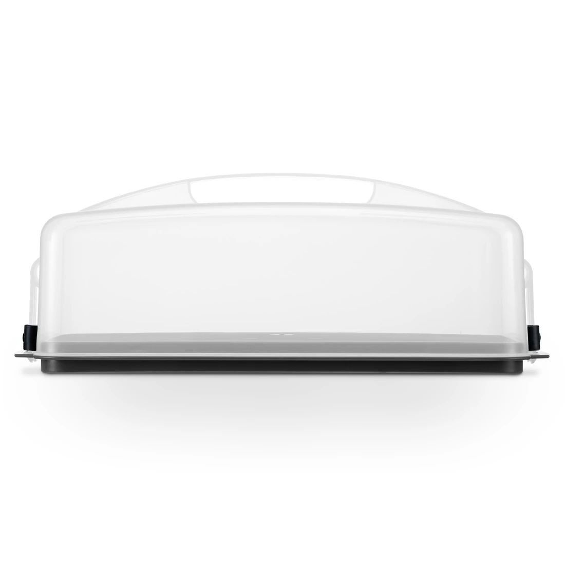 Hama 00002934, Kuchenbehälter, Rechteckig, Anthrazit, Transparent, Kunststoff, 430 Mm, 170 Mm