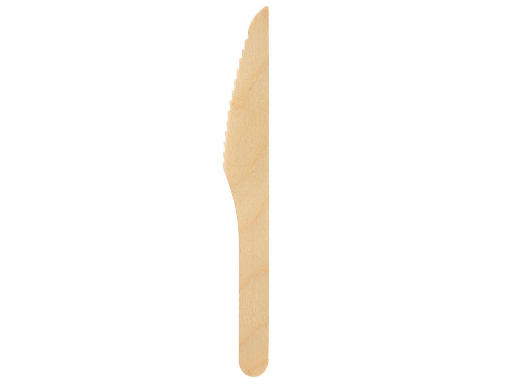 Bestick Duni knivar, 16 cm, trä, 100 st/fp