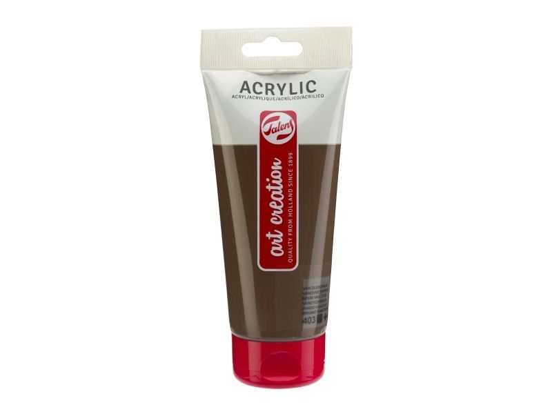 Talens Art Creation akrylfärg tub 403 Vandyke Brown | Skola & Hobby - Konstmaterial - Akryl & Akvareller | GameStuff