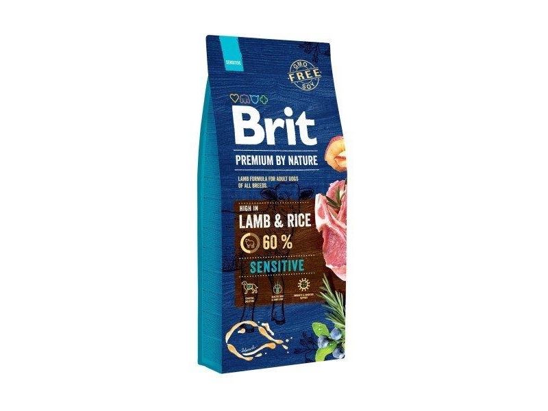 Brit Premium By Nature Sensitive Lamb, Adult, Jede Rasse, Lamm, Reis, 3 Kg