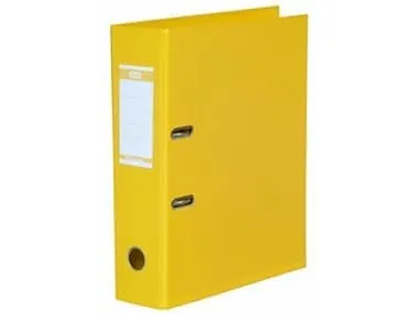 Brevmappar A4 ELBA PP 80mm gul Strong-Line - (10 st.) | Arkivering - Letter orders - PP letter order | GameStuff