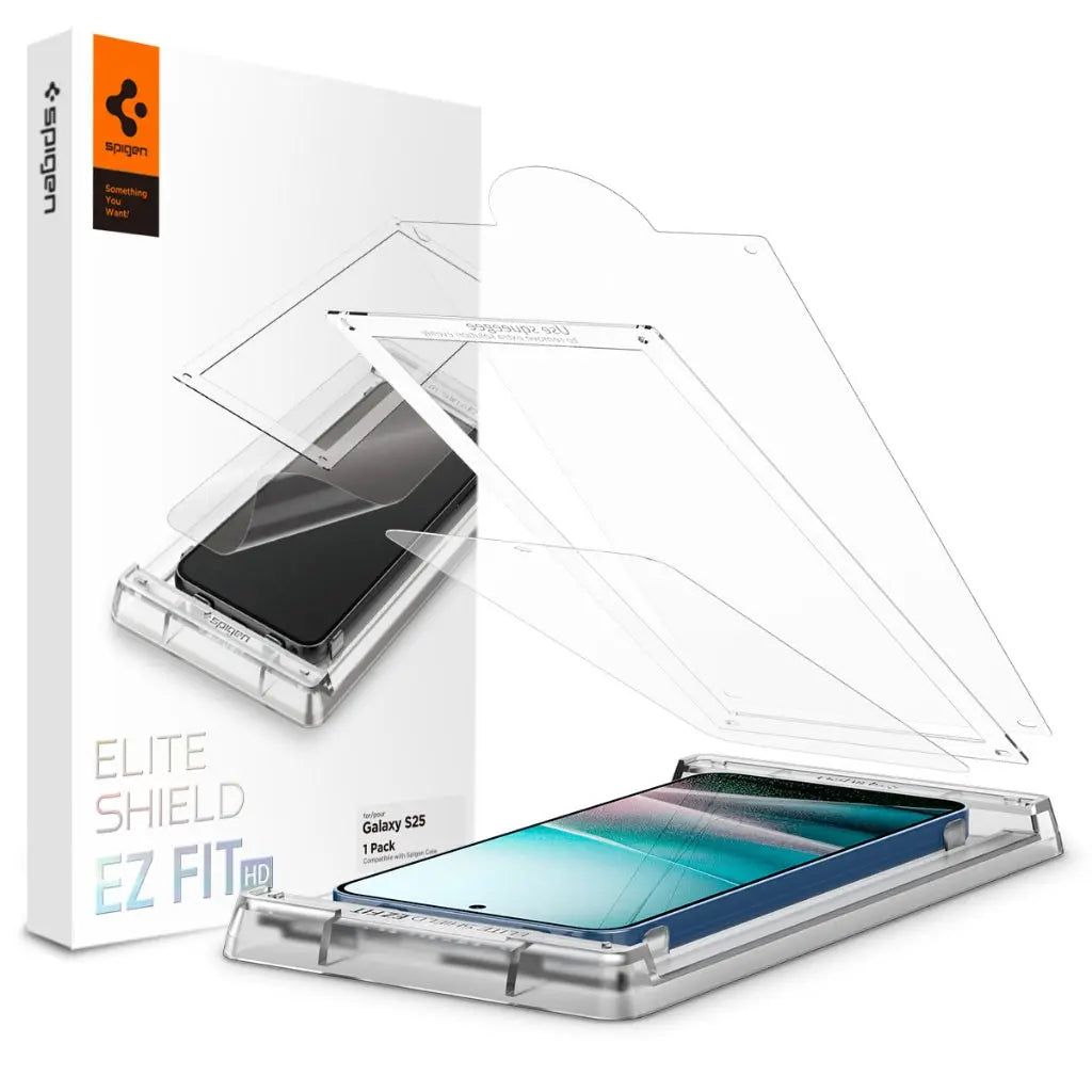 Spigen EliteShield EZ Fit HD 1 Pack - Samsung Galaxy S25 - Image 6