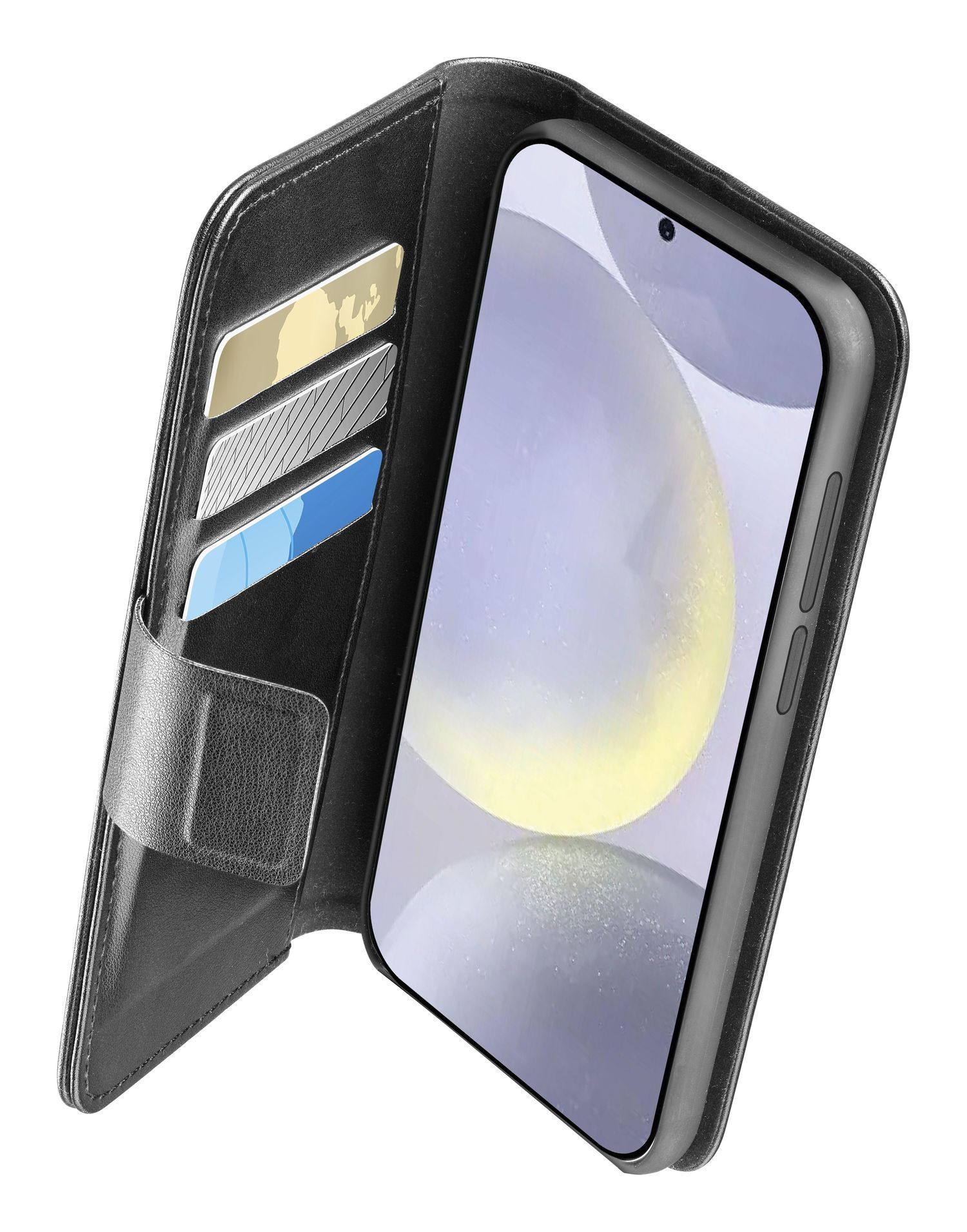 Cellularline Book Agenda - Galaxy S25, Folio, Samsung, Galaxy S25, 16,1 Cm (6.36"), Schwarz