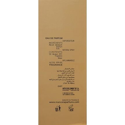 Mancera Gold Intensitive Aoud Edp U 120 Ml