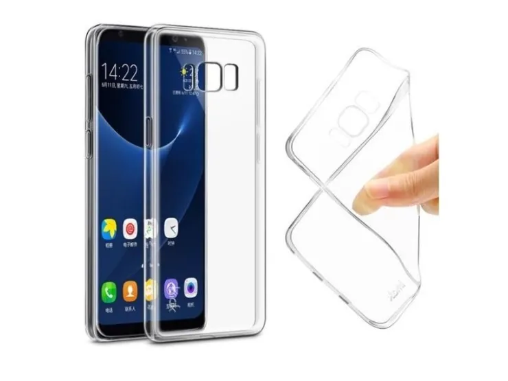 TPU bagcover til Samsung S20FE - gennemsigtig