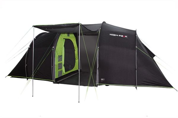 High Peak Tauris 4, Camping, Tunnelt&auml;lt, 11,8 kg, Gr&ouml;n, Gr&aring;