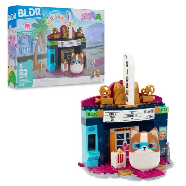 BLDR Squishmallows Small Building Set Movies