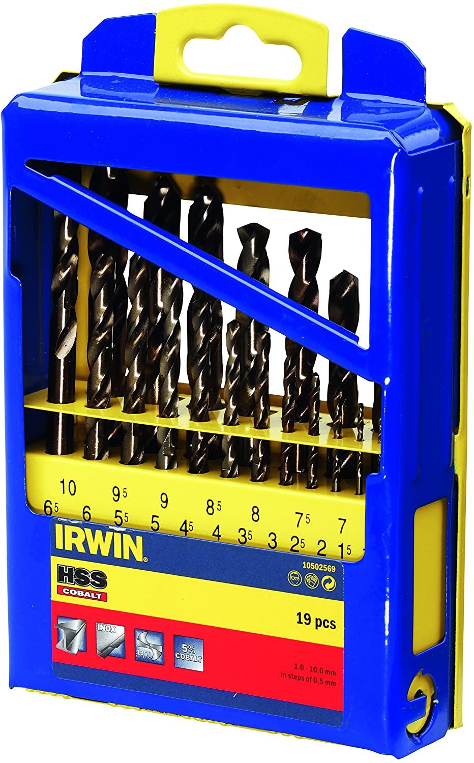 Irwin Metallbohrer Hss-Co Set 19-Tlg.