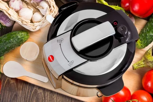 ELDOM SW500 PERFECT COOK, 5 l, Rostfritt stål, Rostfritt stål, Gjuten aluminium, 900 W, 220 mm | Köksutrustning - Grytor & pannor - Ånggrytor | GameStuff