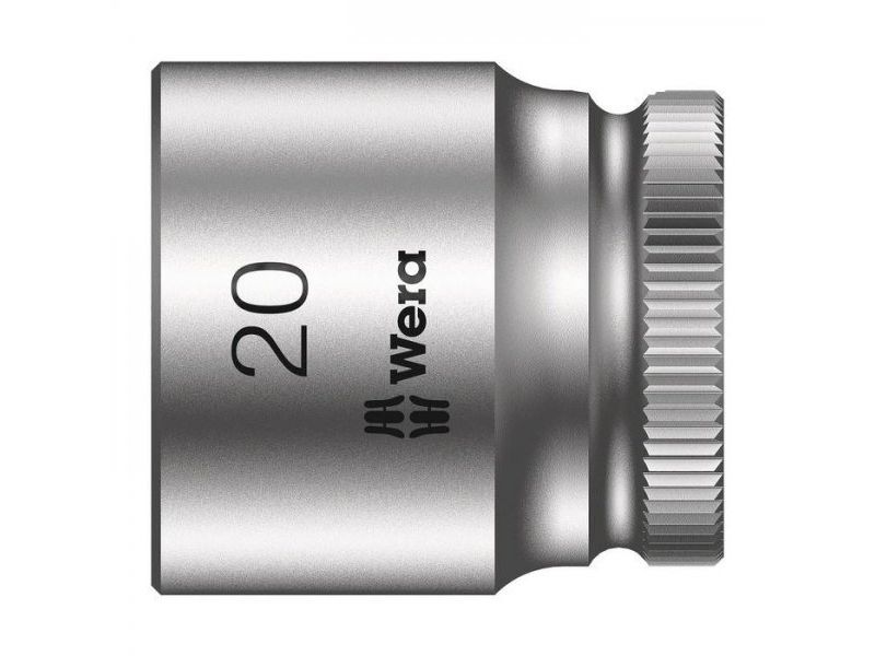 Wera 8790 Hmb, Sokkel, 3/8", Metric, 1 Hoved(Er), 20 Mm, Krom-Vanadium-Stål