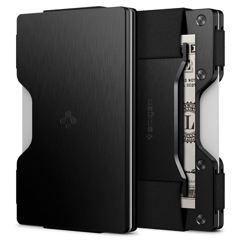Spigen AMP02898, Aluminium, Sort, 12 kort