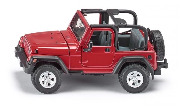 Siku Jeep Wrangler, Bybil model, Formonterede, 1:32, Jeep Wrangler, Plast, 3 År