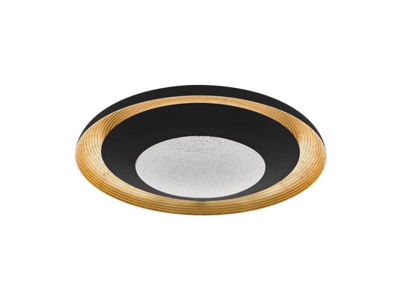 Eglo Canicosa Decken-Ø495 3200Lm 2700-6500K Schwarz/Gold