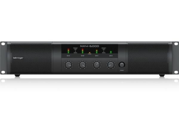 Behringer NX4-6000, 4.0 kanaler, 1600 W, D, 0,2%, 100 dB, 20 - 20000 Hz