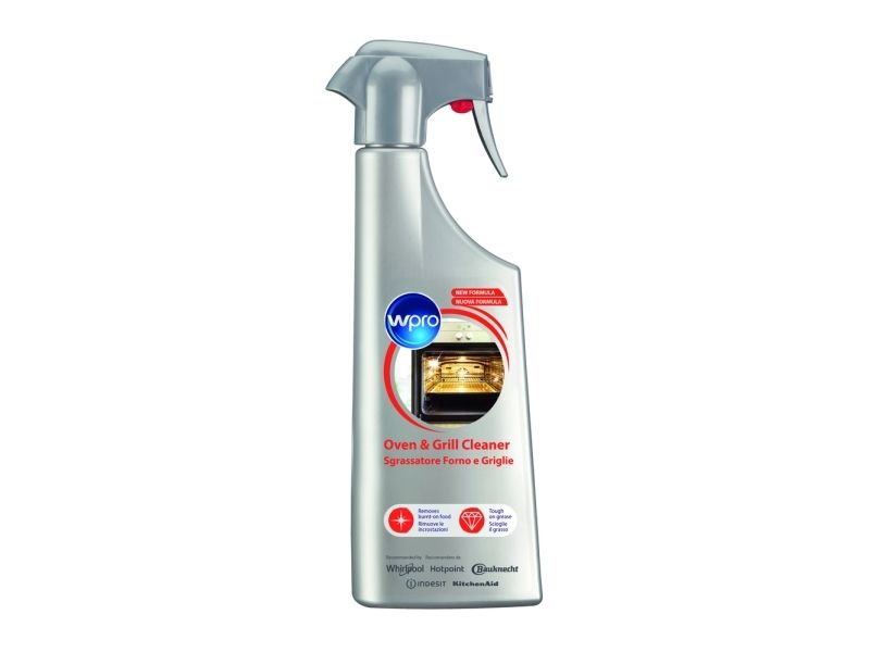 Wpro ODS412/2, 500 ml, Spray, Grill, Ovn, Krom, Sølv, Rustfrit stål, 90 mm, 30 mm