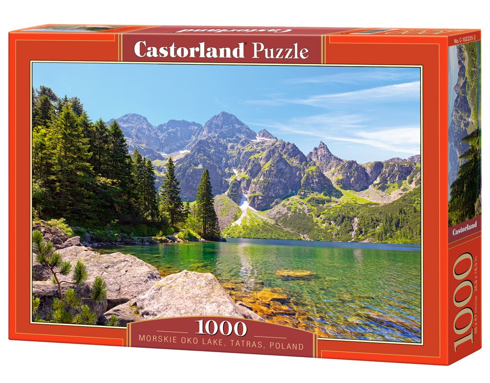 Castorland Morskie Oko Lake, Tatras, Poland 1000 Pcs, 1000 Stück(E), Landschaft, 9 Jahr(E)
