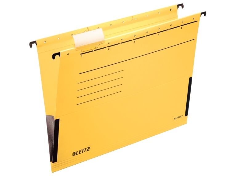 Leitz Alpha, A4, Karton, Gelb, 225 G/M², Din 821, Fsc, 348 Mm