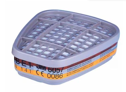 3M 6000 Serie Gasfilter - Kompatibel med 3M 6000 og 7000 Ansigtsmasker (ABE1)