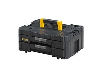 Stanley Tstak Iv Werkzeugkoffer Mit Zwei Schubladen, Schwarz, 440 Mm, 314,2 Mm, 176 Mm