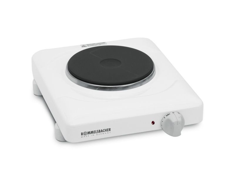 Rommelsbacher Ths 815 - El-Varmeplade - 800 W - Hvid