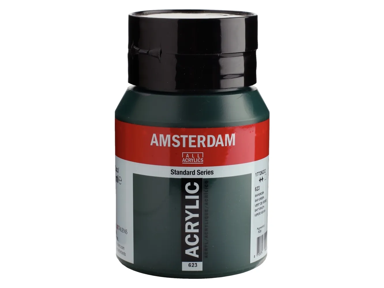 Amsterdam Standard Series Acrylic Jar Sap Green 623 | Skola & Hobby - Konstmaterial - Akryl & Akvareller | GameStuff