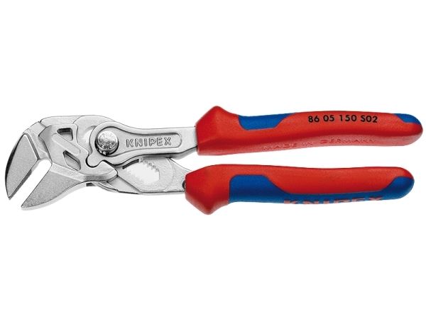 Knipex 86 05 150 S02, Blau, Rot, 15 Cm, 193 G