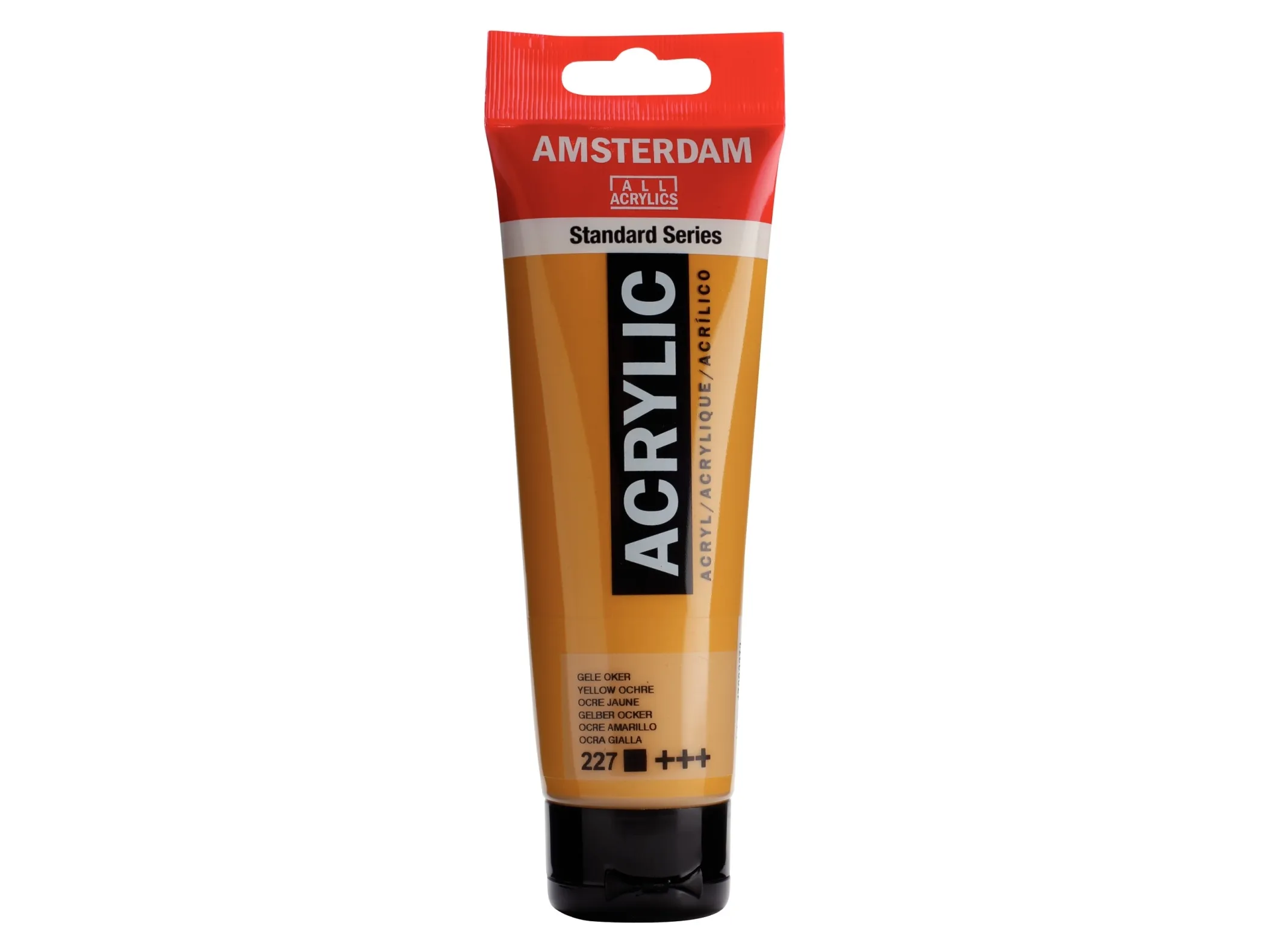 Amsterdam Standard Series Acrylic Tube Yellow Ochre 227 | Skola & Hobby - Konstmaterial - Akryl & Akvareller | GameStuff
