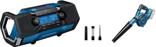Bosch GPB 18V-2 SC Professional, Työpaikka, DAB+, FM, 87,5 - 108 MHz, 174.928 - 239.2 MHz, 15 W, Musta, Sininen - SOLO