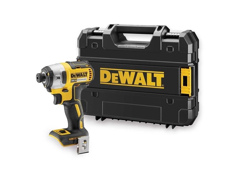 DeWALT DCF887NT-XJ - Mutterdragare - sladdl&ouml;s - 3 hastigheter - 1/4-tums hexuttag 6.35 mm - 205 N&middot;m - inget batteri - 18 V