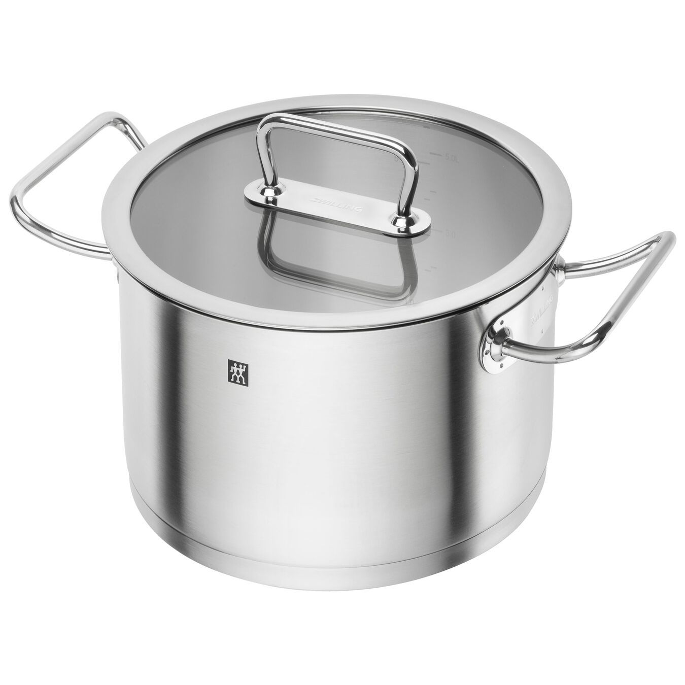 Zwilling Zwilling pro gryde høj med glaslåg rustfrit stål 6,2 L